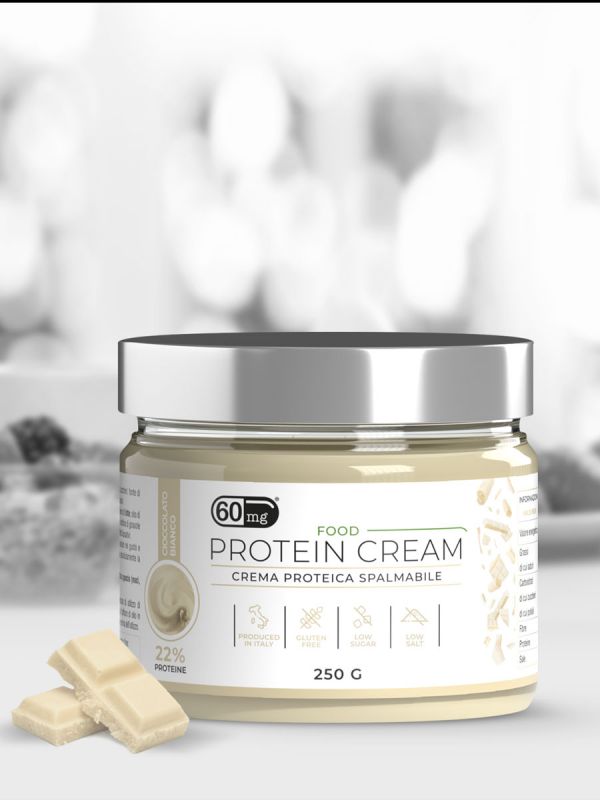 Protein cream cioccolato bianco 60mg